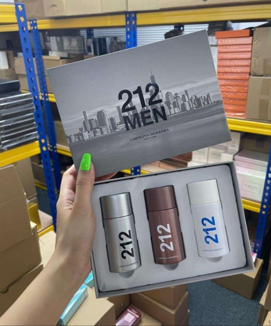 212 MEN SET 3 IN 1 3×40ML